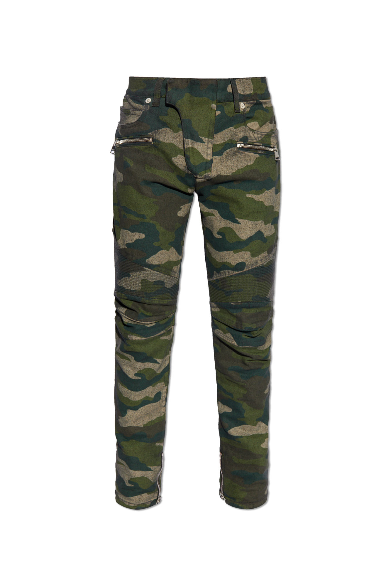 Authentic Balmain Mens Jeans Camo 36x34